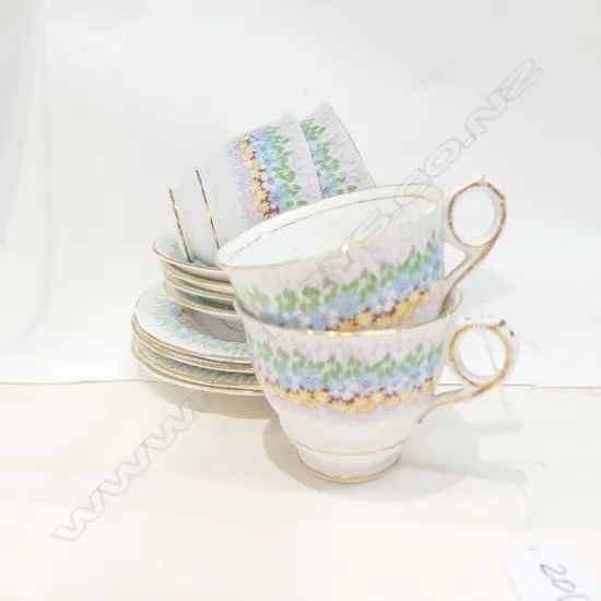 4 GLENDALE ROYAL STAFFORD TRIOS