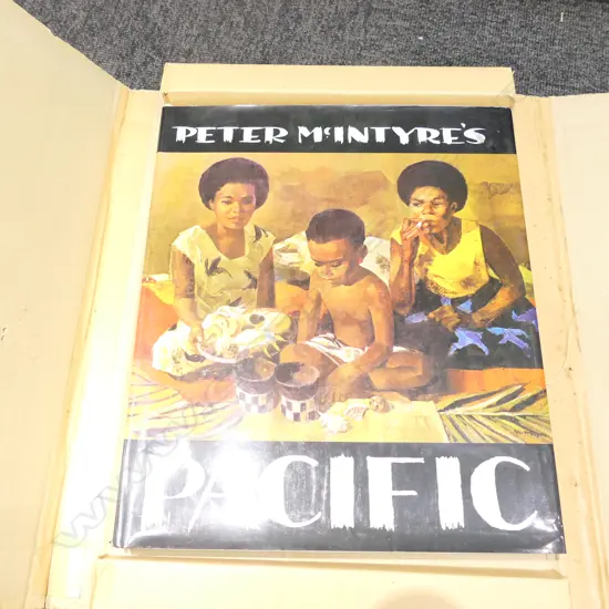 BOOK 'PETER MCINTYRE'S PACIFIC' IN BOX