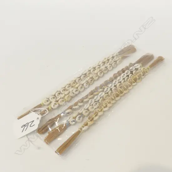 5 LENGTHS OF SOLOMON ISLAND SHELL CURRENCY 