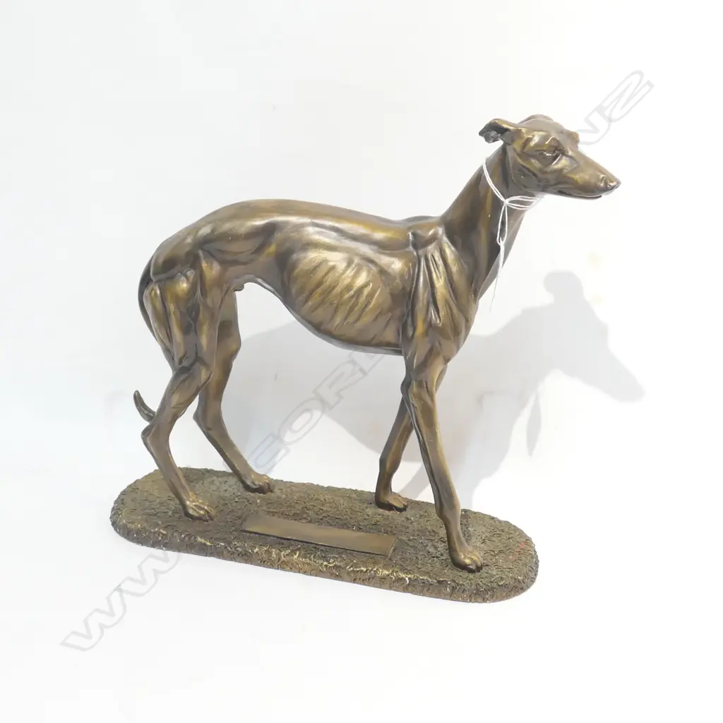 MICHAEL WEIR GREYHOUND SCULPTURE Image 1++