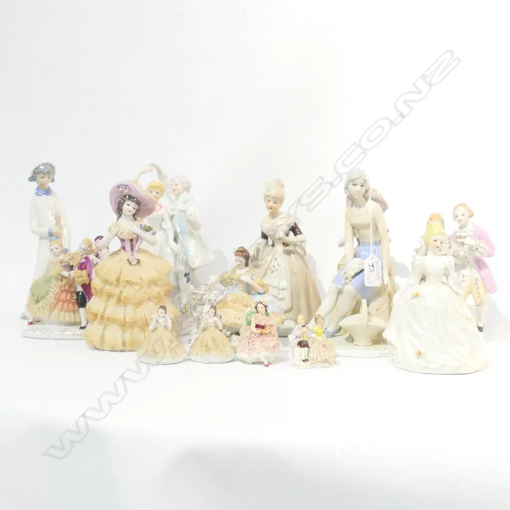 15 ASST DRESDEN STYLE FIGURES + OTHERS Image 1++