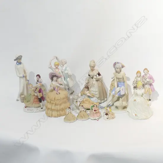 15 ASST DRESDEN STYLE FIGURES + OTHERS