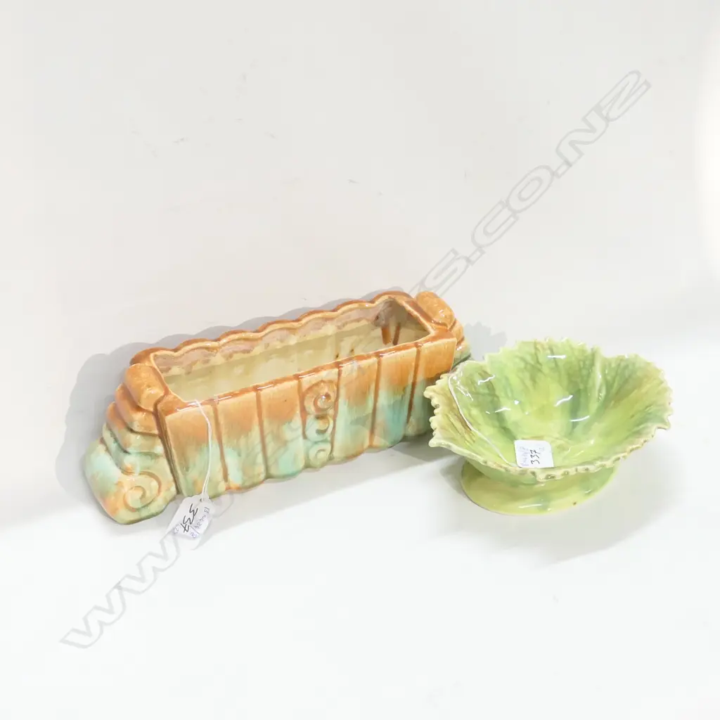 TEMUKA LEAF DISH + SYLVAC TROUGH Image 1++