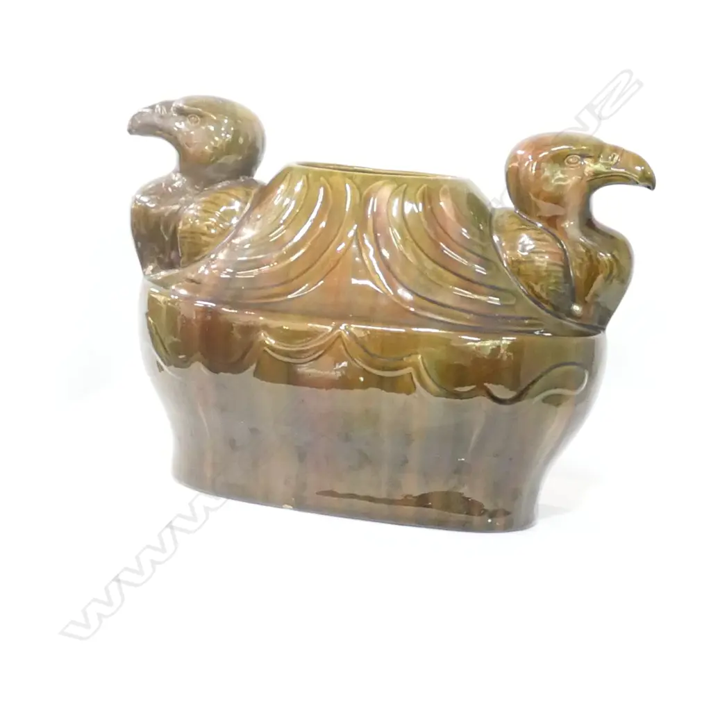 K. HANSEN REISTRUP EALGE VASE (A/F) W. 310MM Image 1++