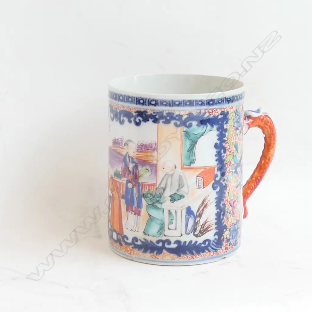 CHINESE FAMILLE ROSE MUG AF Image 1++