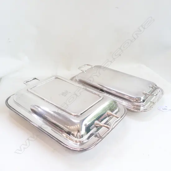 SILVER PLATE TABLE SERVICE ITEMS