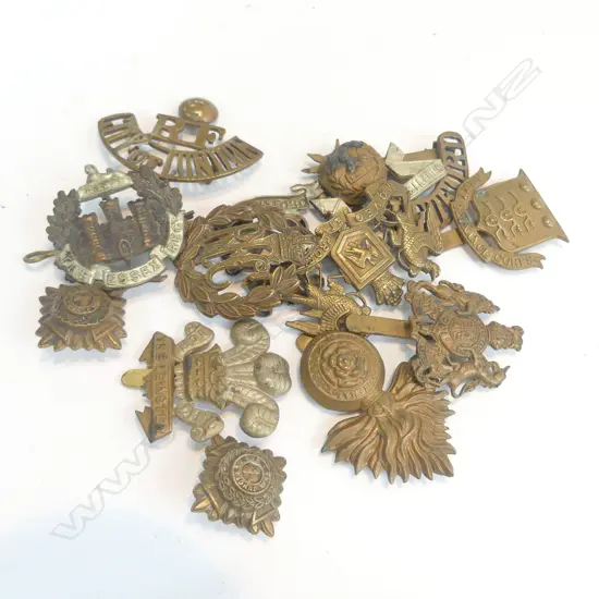 2 BAGS MILITARY BADGES APPROX 14