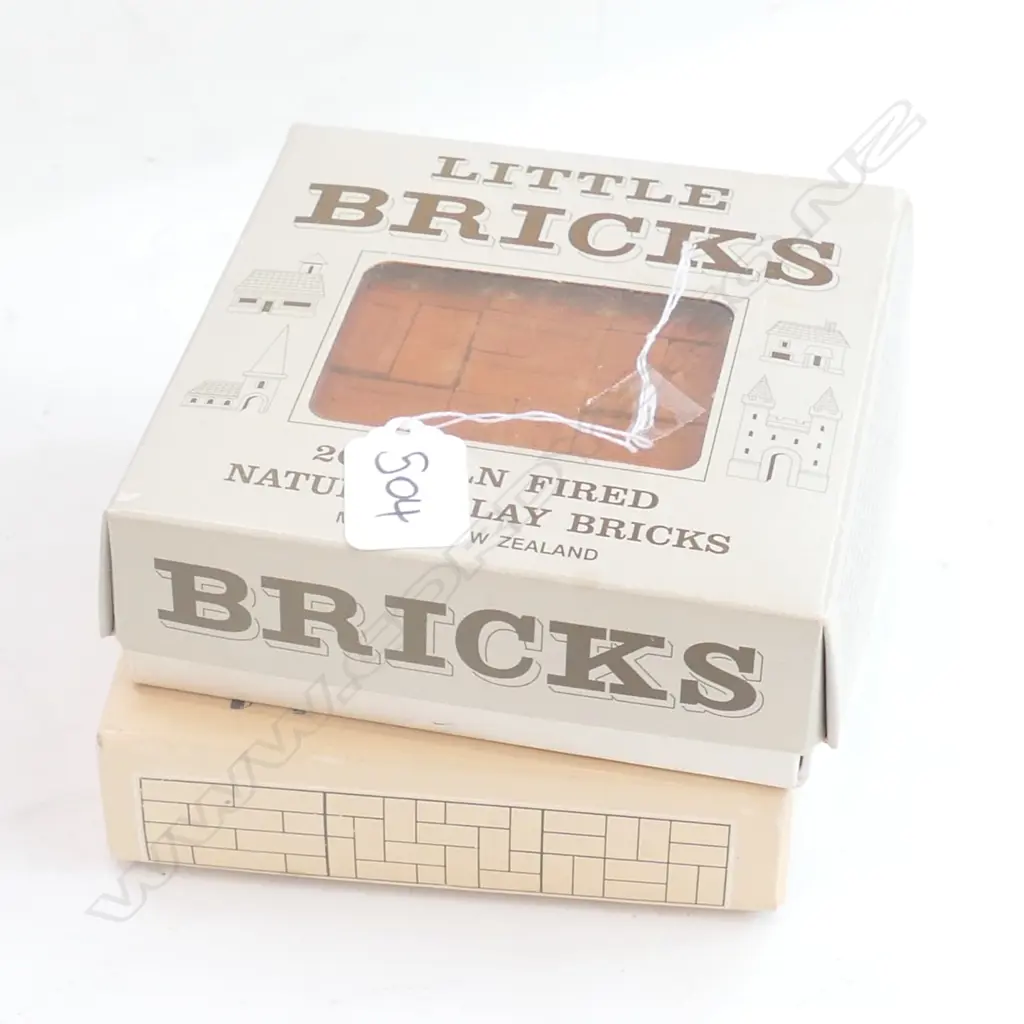 2 BOXES LUKE ADAMS 'LITTLE BRICKS' 200ea ORIGINAL BOXES Image 1++