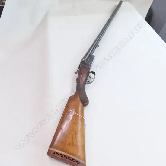 AN ASTRA SPANISH 12 GAUGE SHOT GUN NOT COMPLETE ARMS LICENCE REQUIRED 