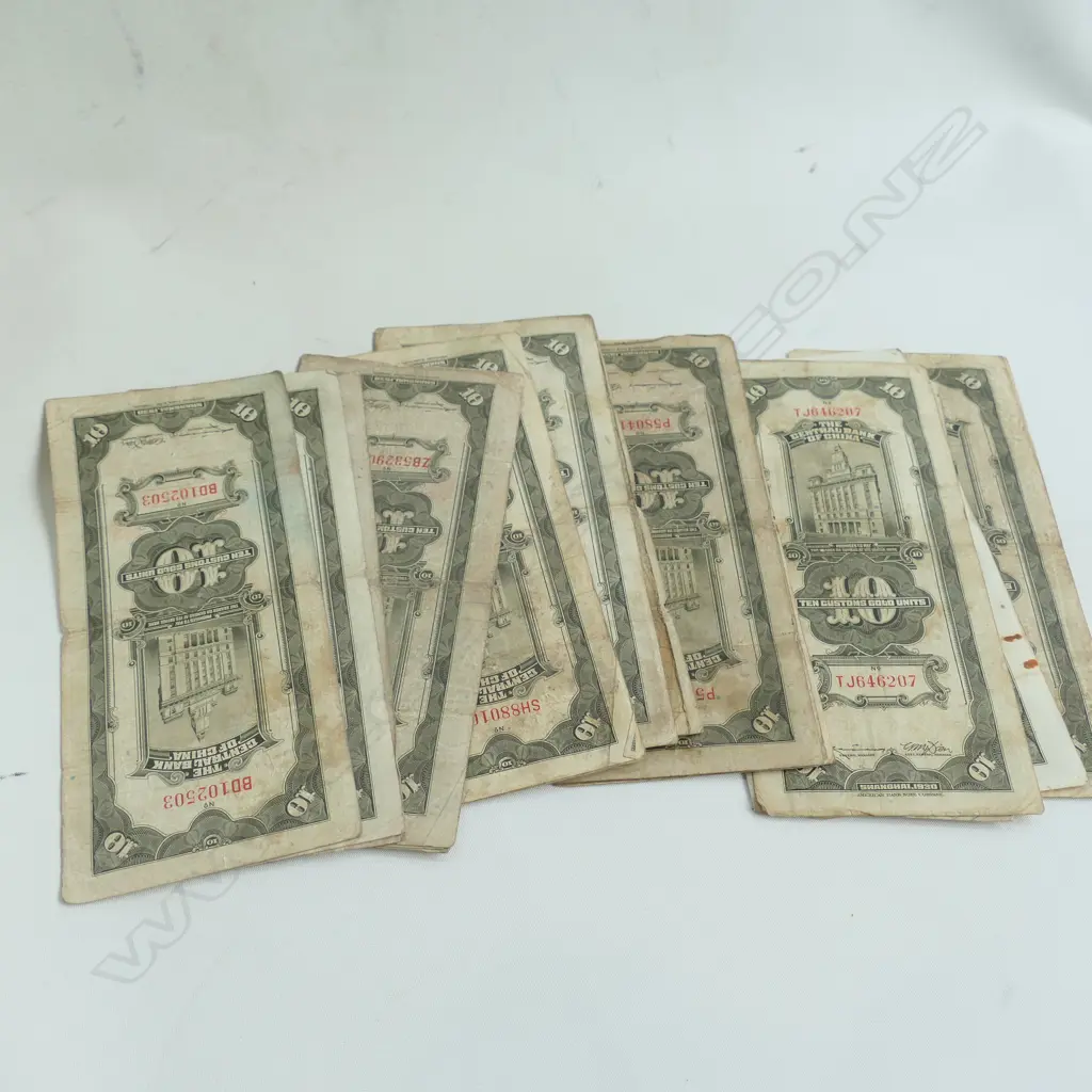 SELECTION VARIOUS CHINESE BANKNOTES Image 1++