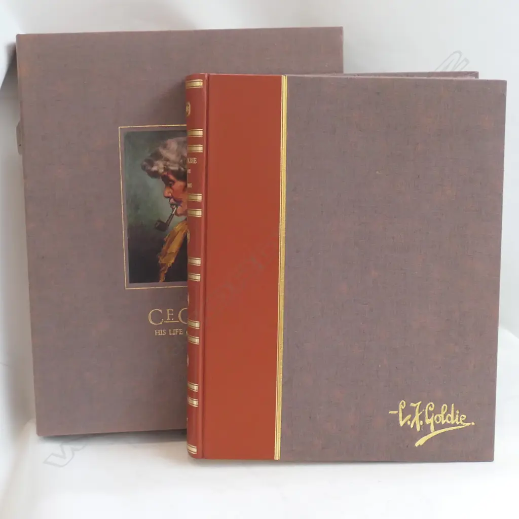 C. F. GOLDIE - ALISTER TAYLOR BOOK 'HIS LIFE IN PAINTINGS' Image 1++