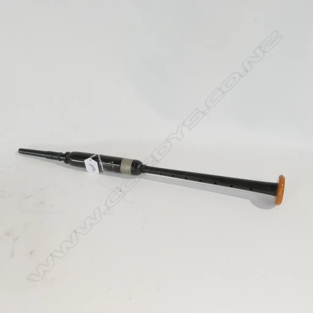 VINTAGE BAGPIPE CHANTER EBONY+ BAKELITE C 1948  Image 1++