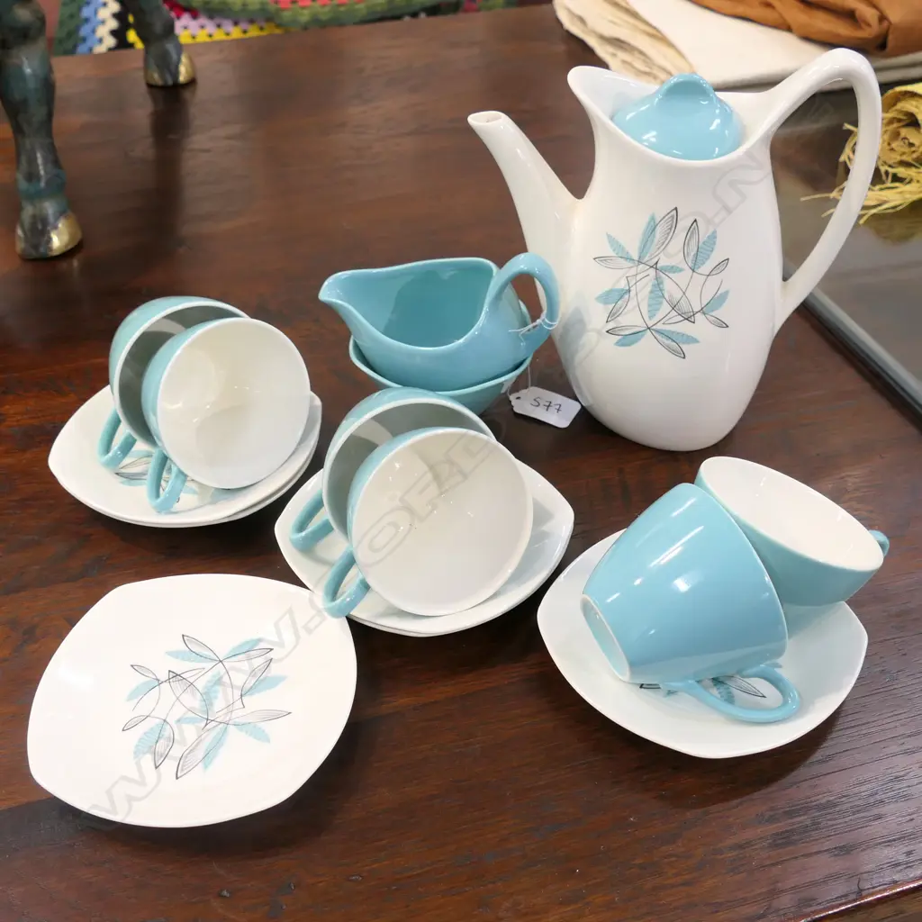Teal and cream Image 1++