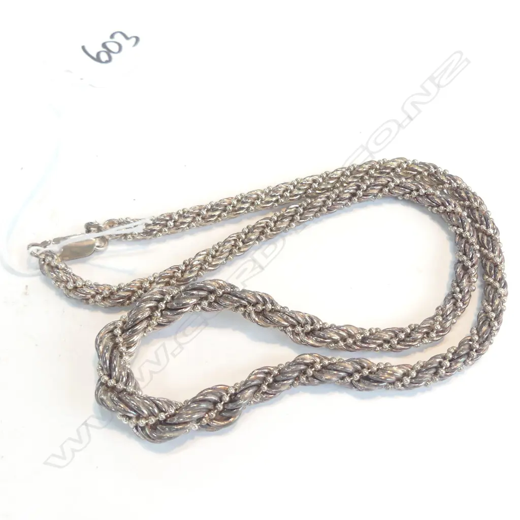 SILVER ROPE CHAIN Image 1++