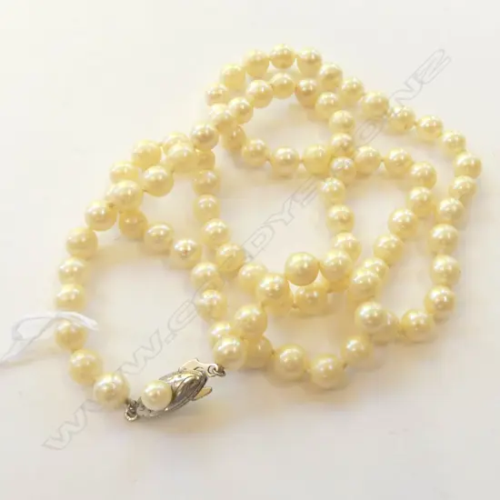 CULTURED PEARL NECKLACE