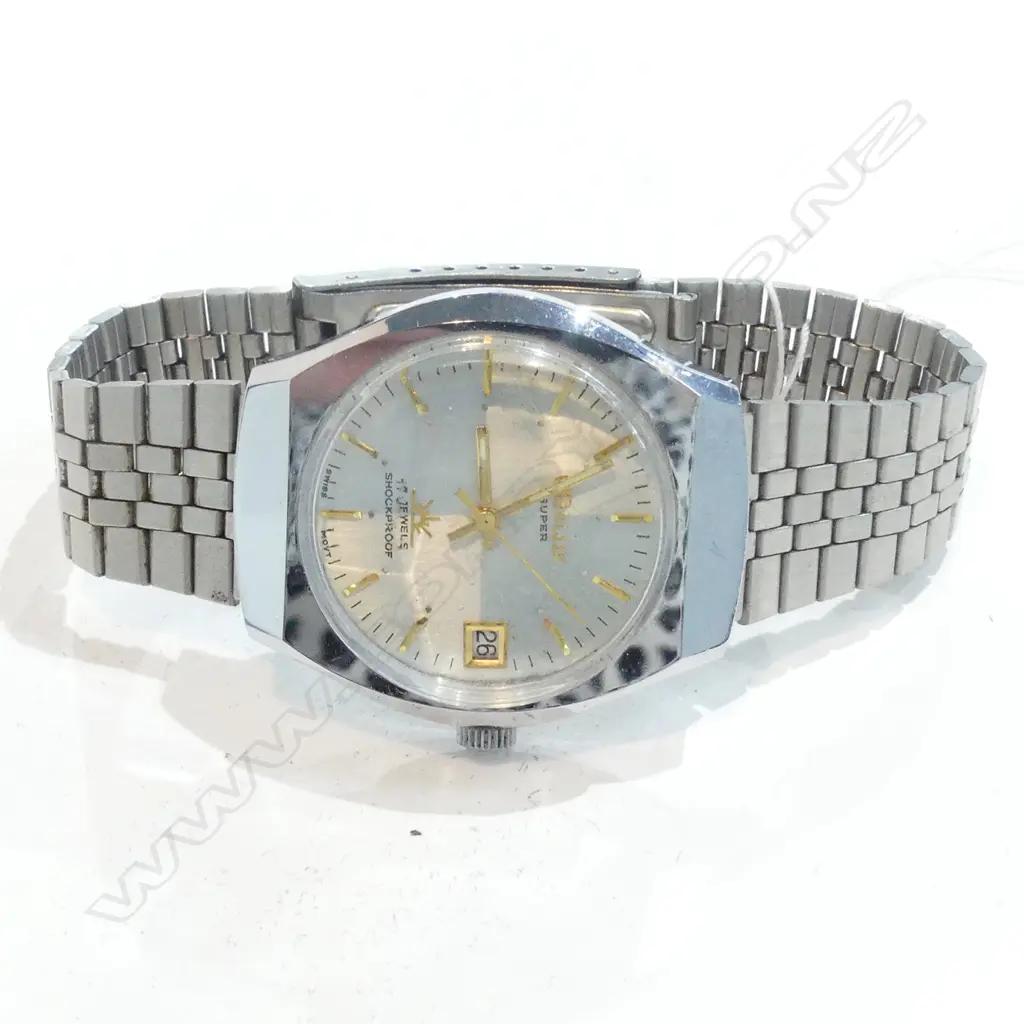 VINTAGE GIRALUX 'SUPER' GENT'S WRISTWATCH Image 1++