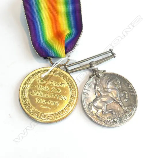PR WWI ISSUE WAR MEDALS AWARDED TO,,,