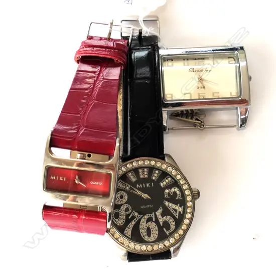 THREE LADIES WRISTWATCHES (AF)