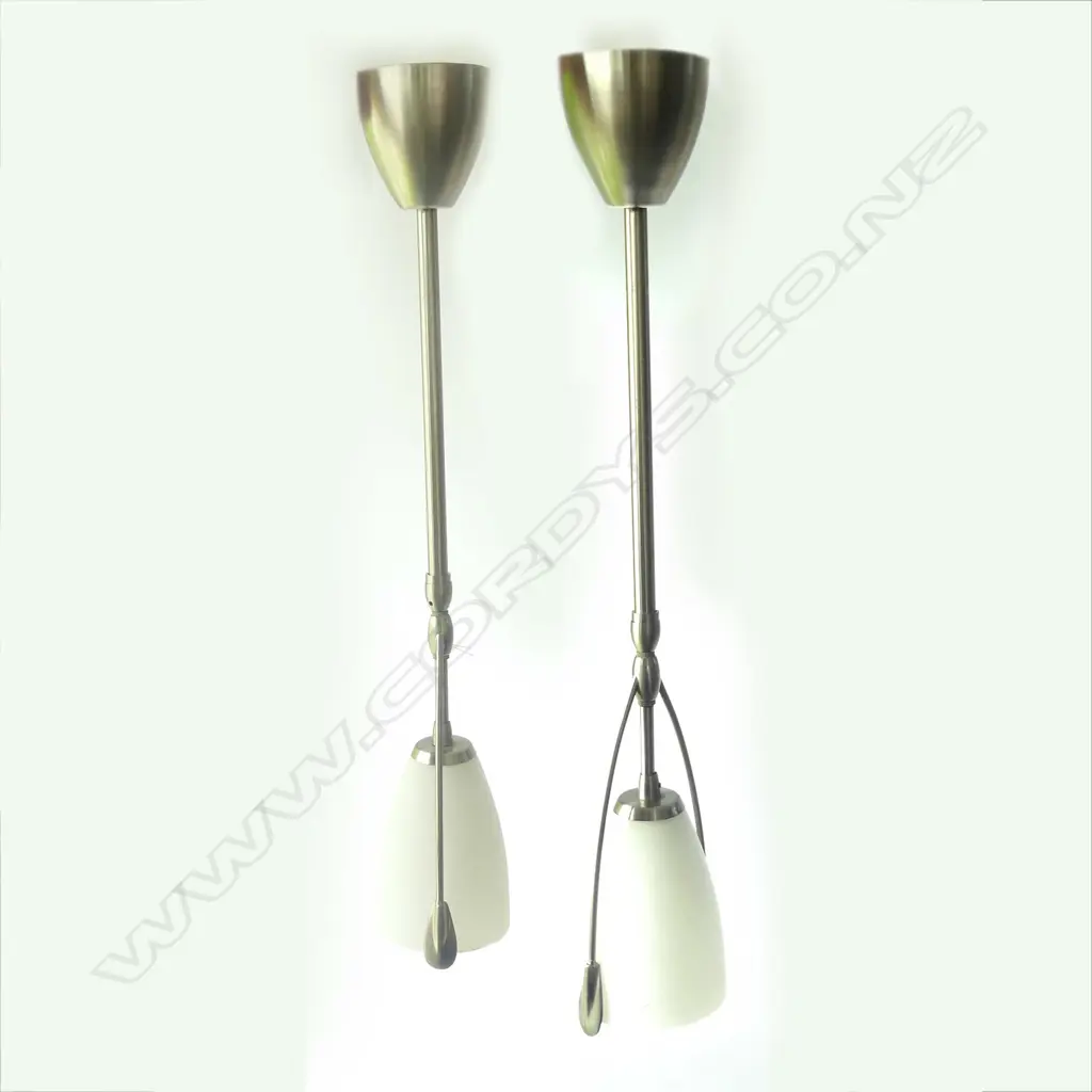 2 PHILLIPPE STARCK STYLE PENDANT LIGHTS Image 1++