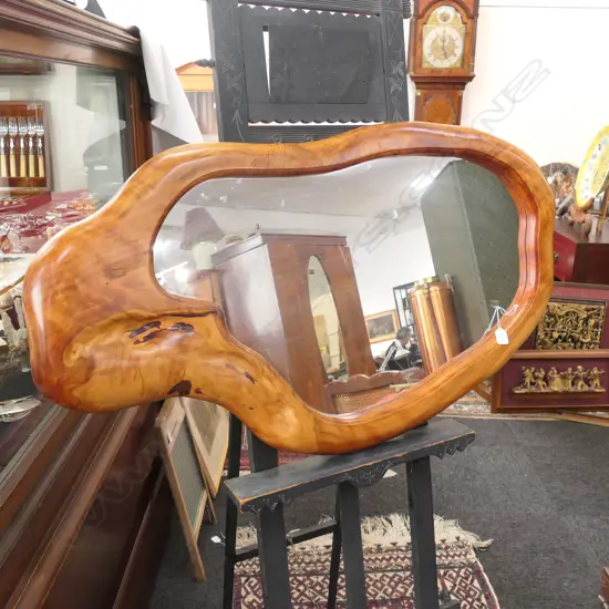 KAURI FRAMED MIRROR FREE FORM FRAME