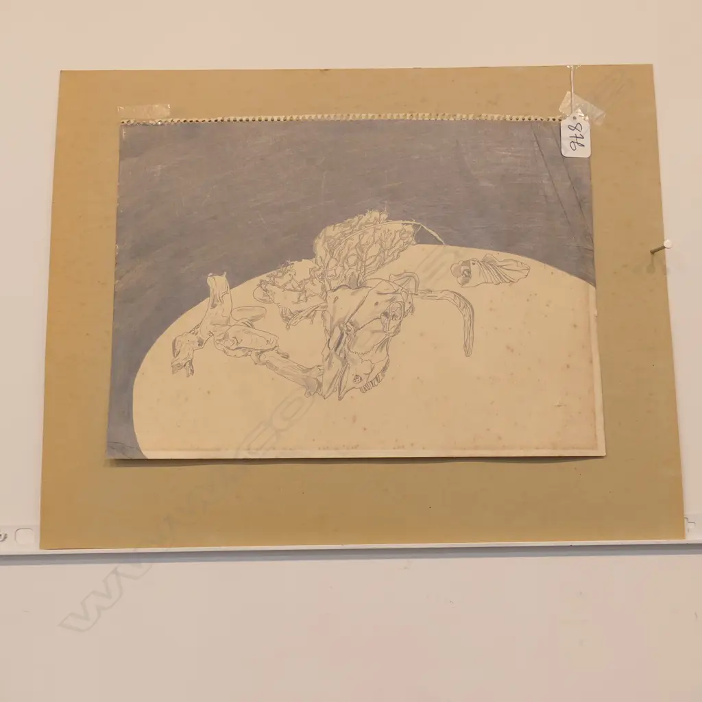 JEFFREY HARRIS 1971 STILL LIFE 270 X 370mm Image 1++