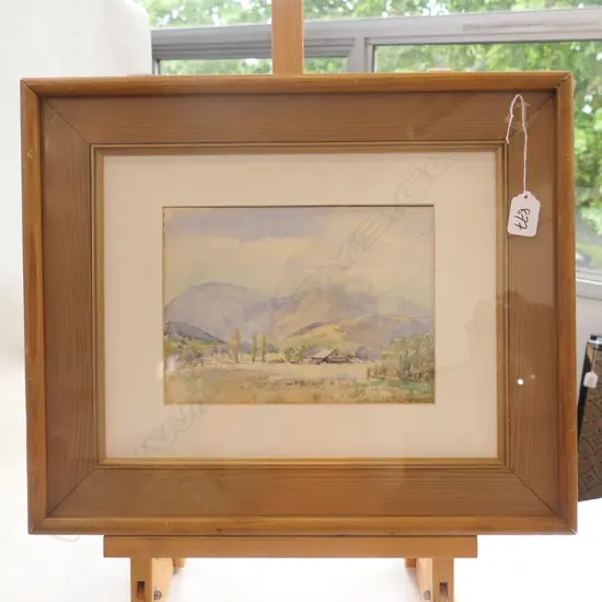 CART T LAUGESEN W/C WAIRARAPA LANDSCAPE 165 X 230MM