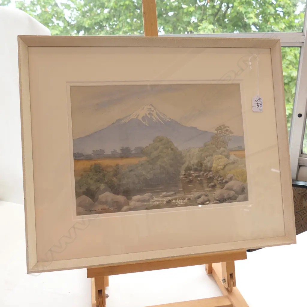 JOHN L MOORE W/C MT EGMONT FRON KAPONGA 1957 Image 1++