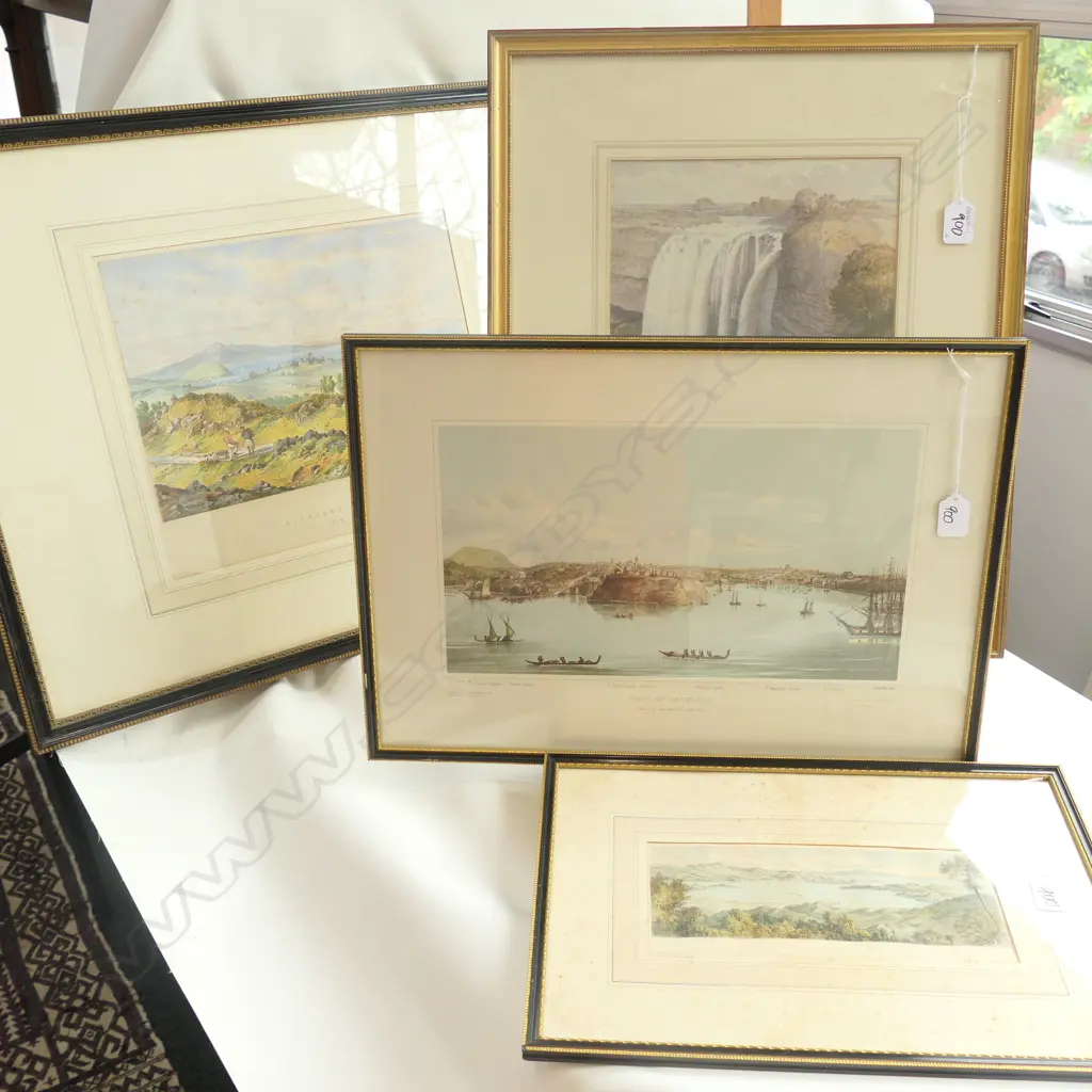 FOUR PRINTS - BARRAUD/ KINDER/ ETC Image 1++