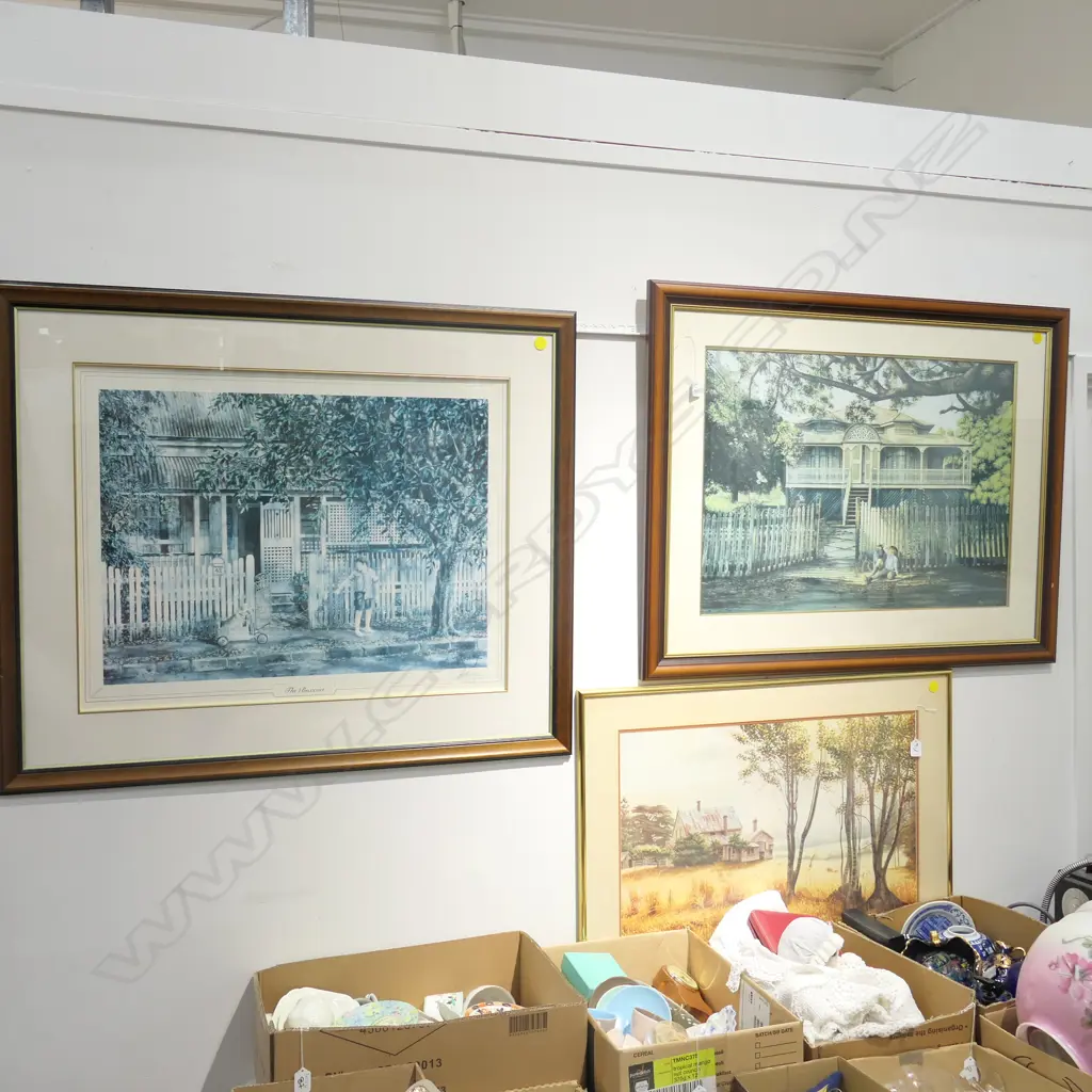 3 LARGE FRAMED PRINTS 1620 X 850 MM Image 1++