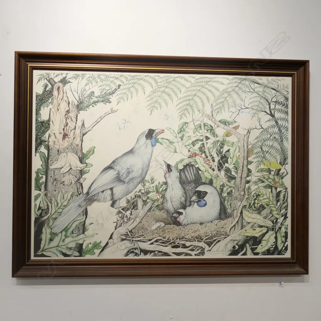 REI HAMON LTD EDITION PRINT "KOKAKO" 1832/2000 Image 1++