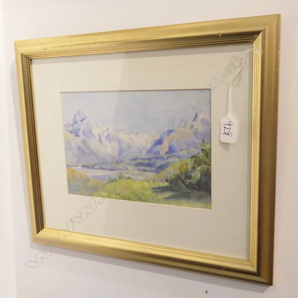 SMALL APLINE WATERCOLOUIR Image 1++