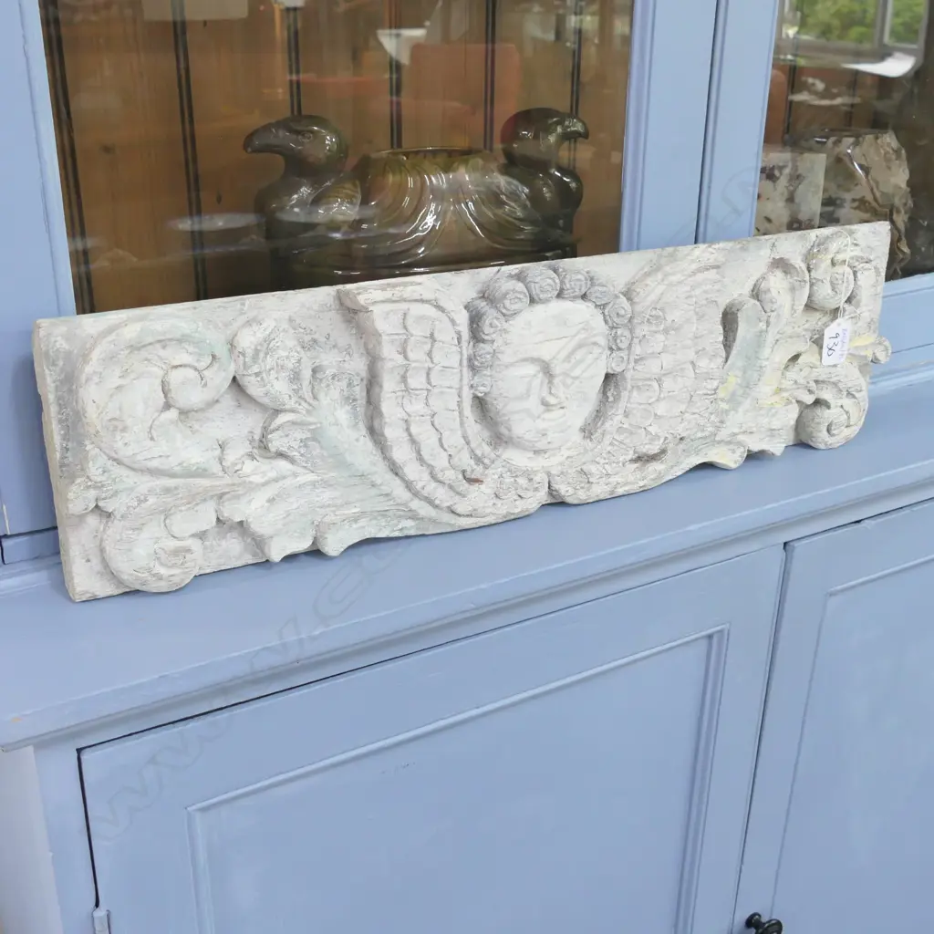 CARVED WOODEN PANEL 650MM L Image 1++