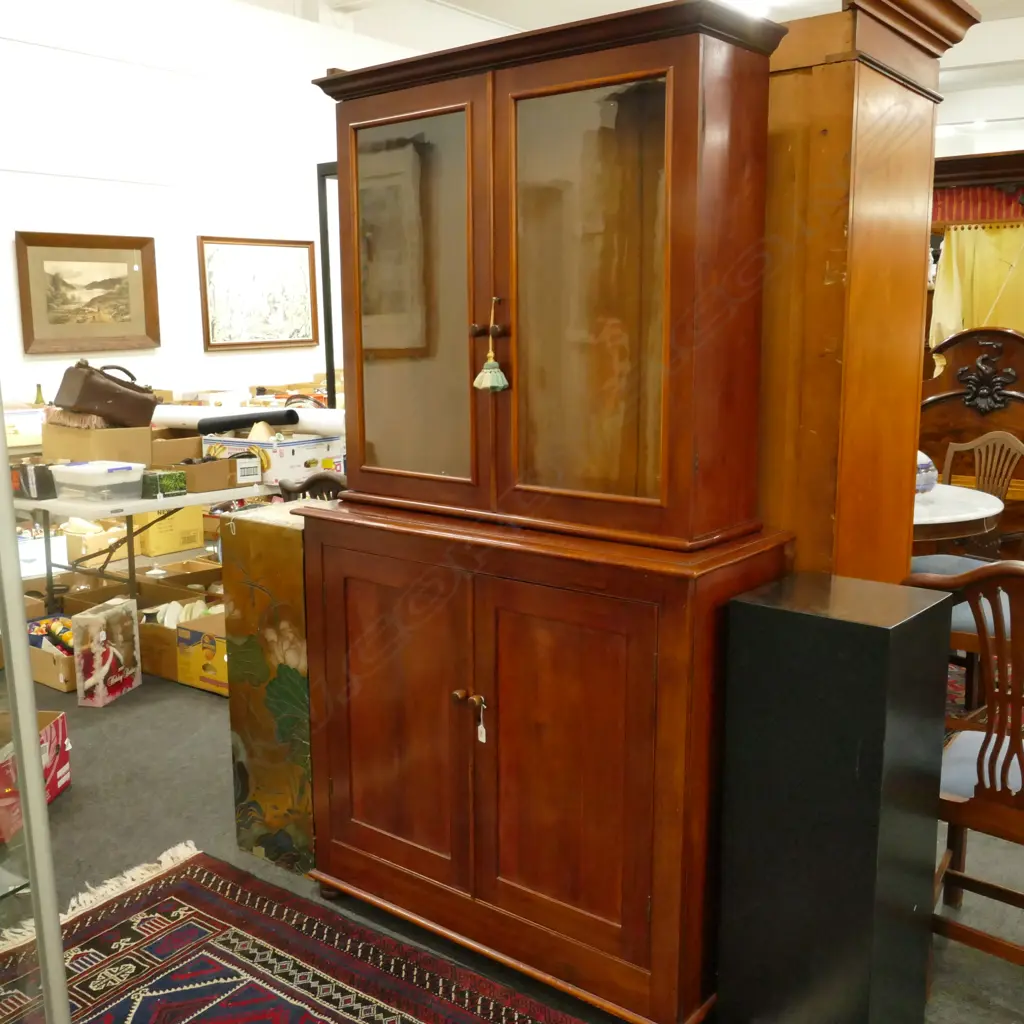 COLONIAL KAURI BOOKCASE CHIFFONIER 1060 W X 1950MM H Image 1++
