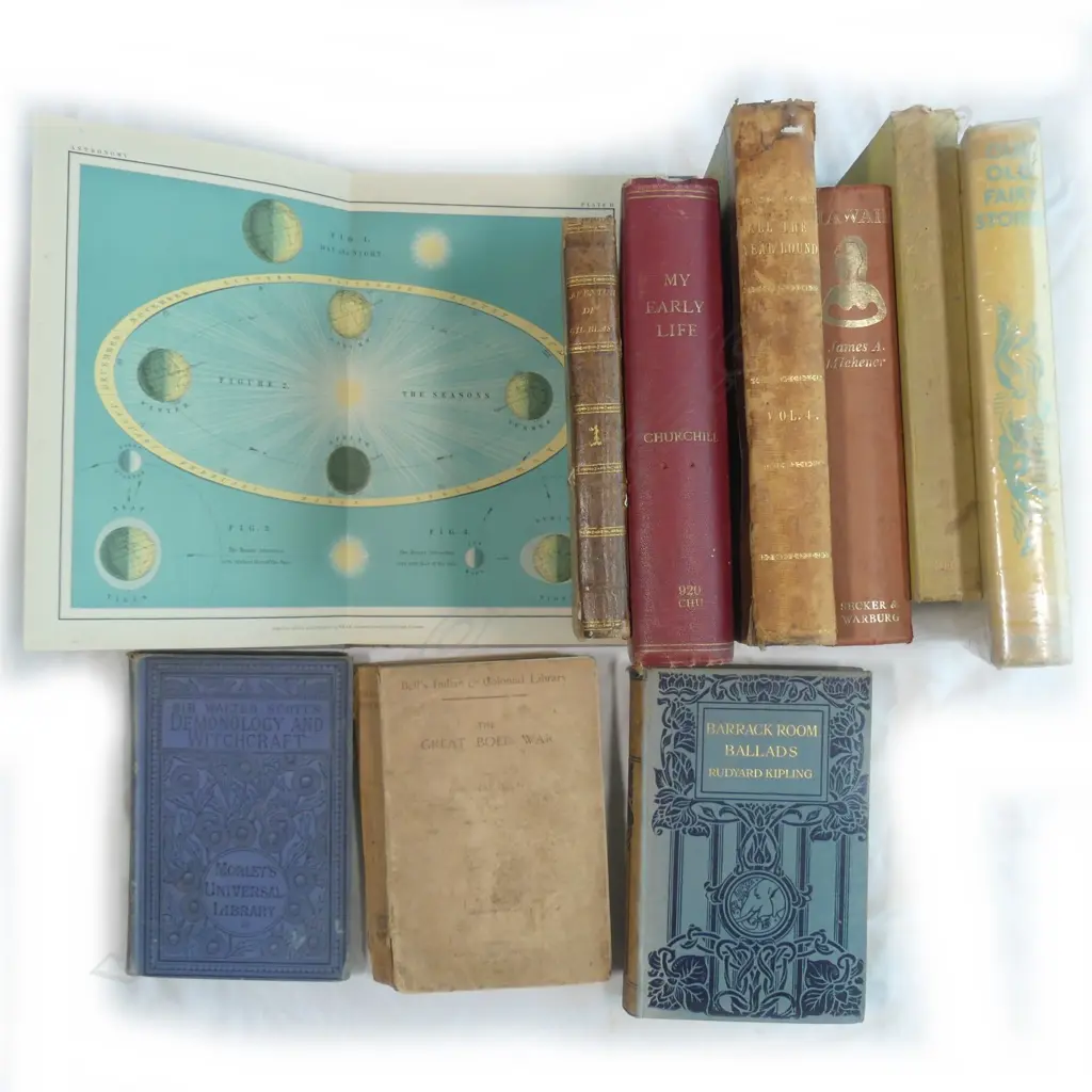 LOT ASST VINTAGE BOOKS Image 1++