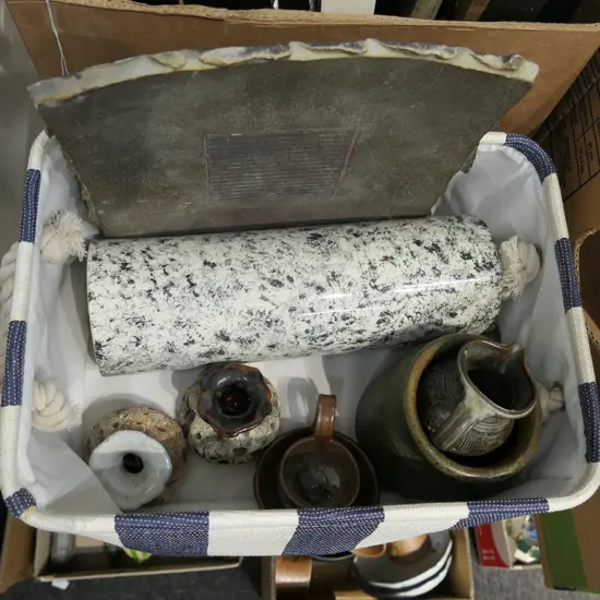 LOT ASST NZ STUDIO POTTERY ETC