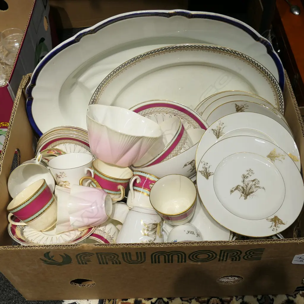 LOT VICT AND EDWARDIAN CHINA/TEA WARE ETC Image 1++
