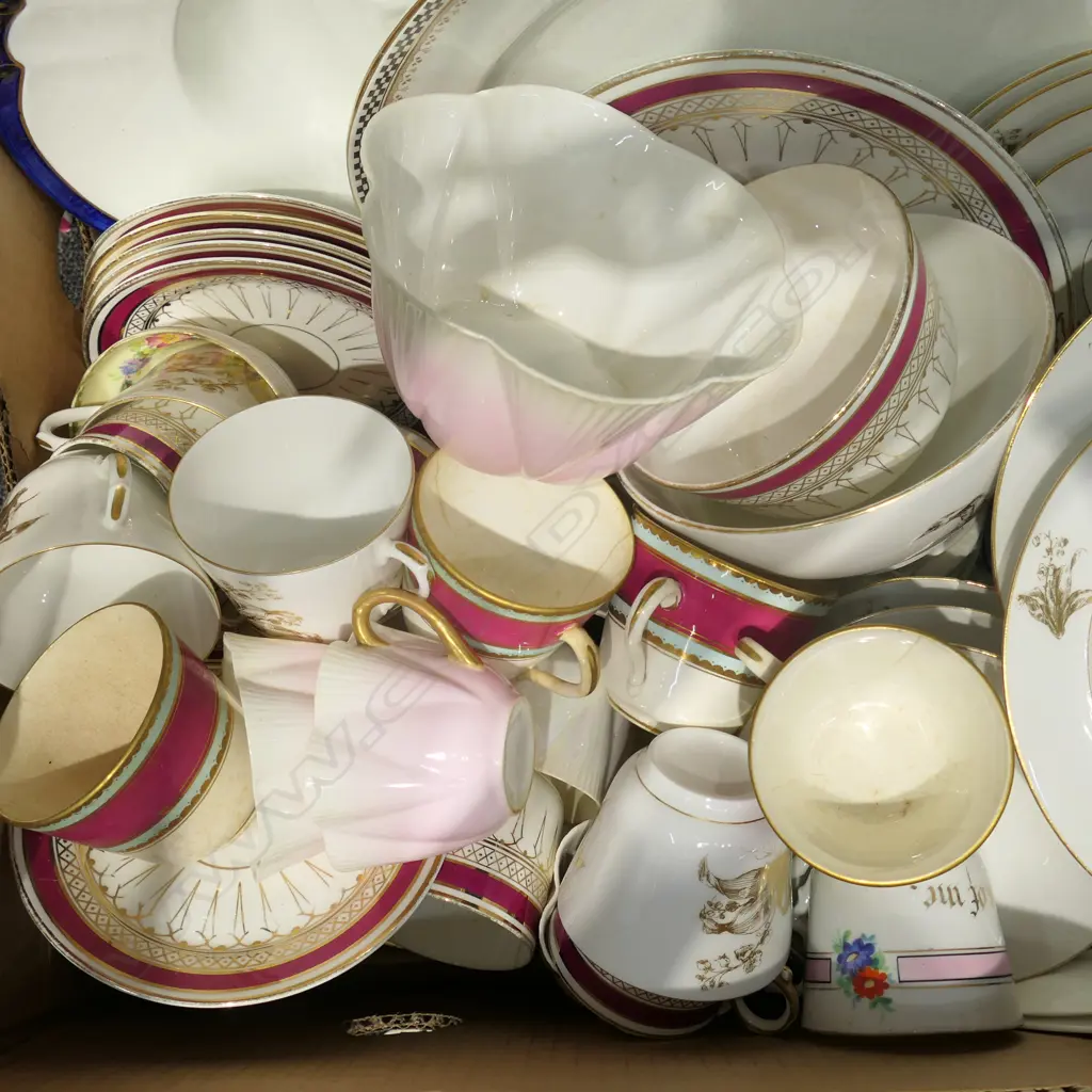 LOT VICT AND EDWARDIAN CHINA/TEA WARE ETC Image 1++