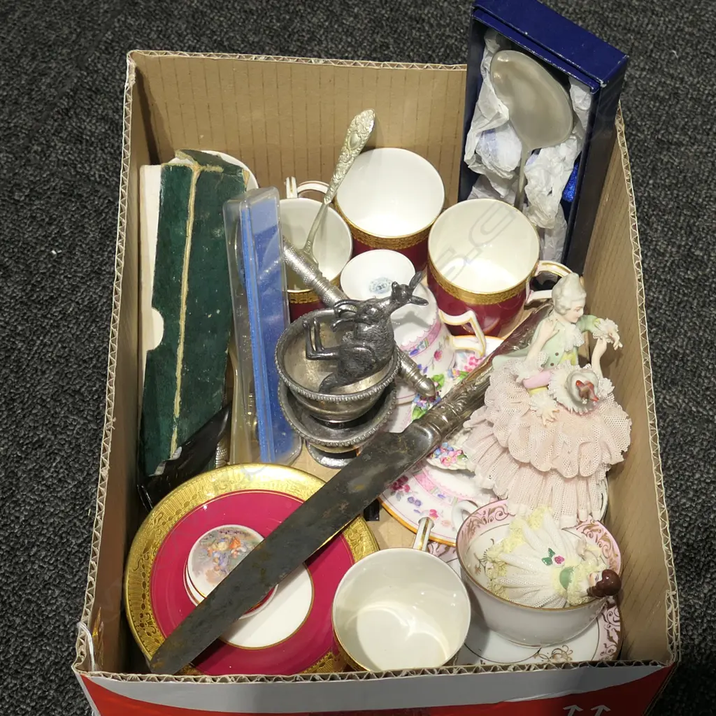 LOT ASST WORCESTER/DRESDEN/DOULTON/EP WARE ETC Image 1++