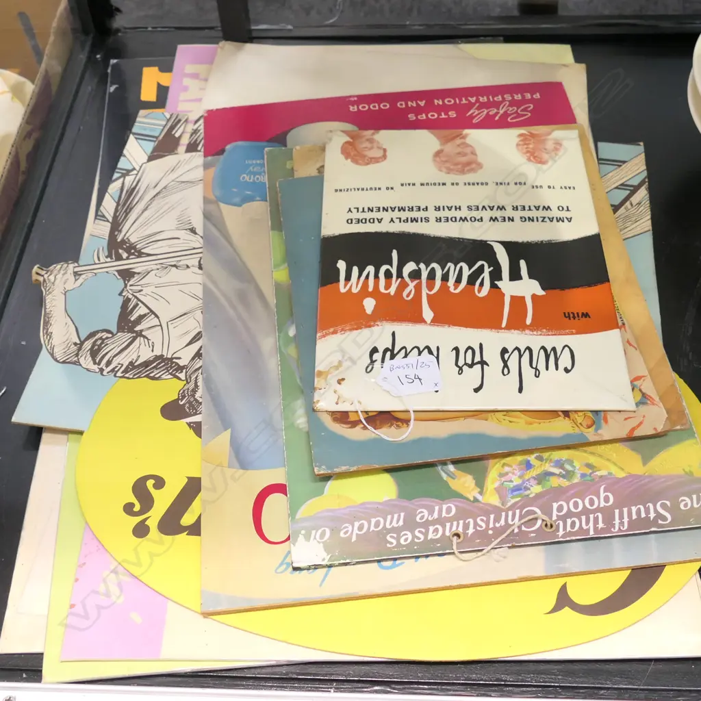 ASST VINTAGE NZ ADVERTISING H 500 MM Image 1++