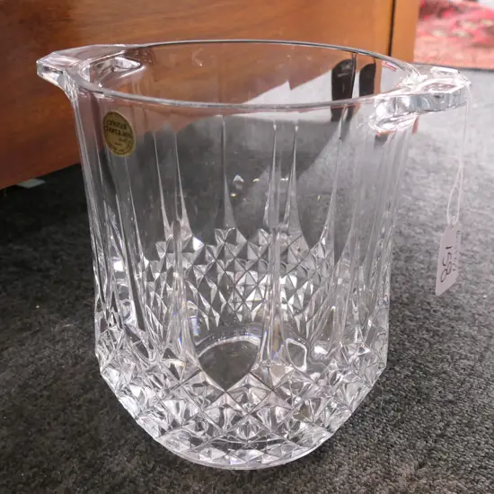 FRENCH CUT LEAD CRYSTAL CHAMPAGNE BUCKET