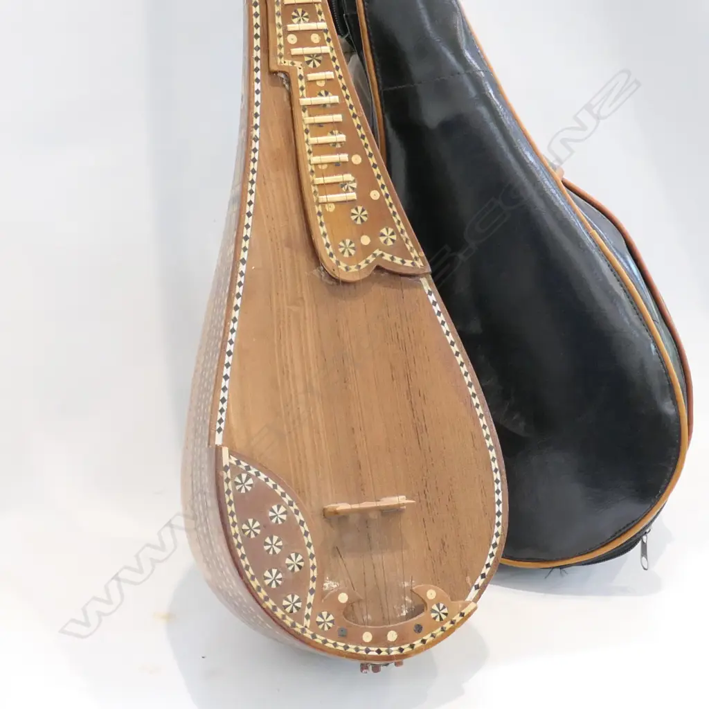 EXOTIC INLAID STRINGED INSTRUMENT Image 1++