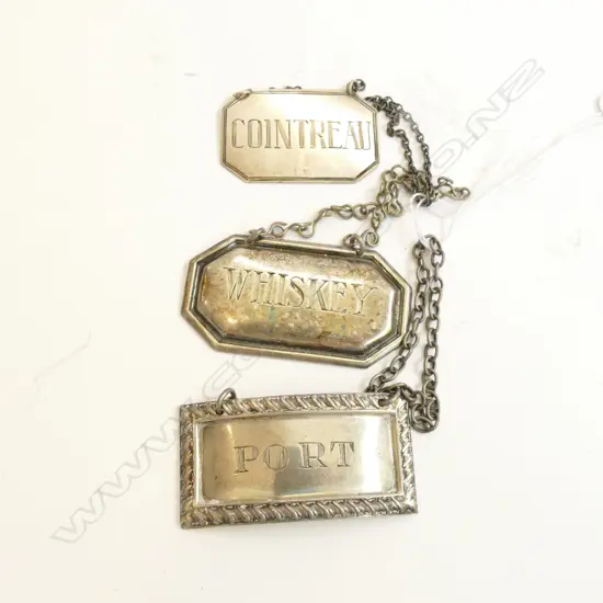 2 STG DECANTER LABELS + 1 EP