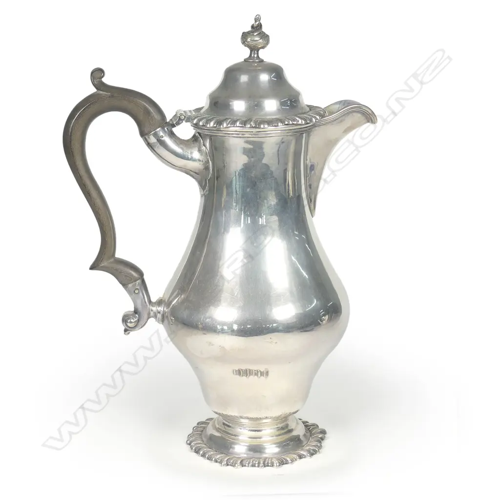 An Old Sheffield Plate hot water jug Image 1++