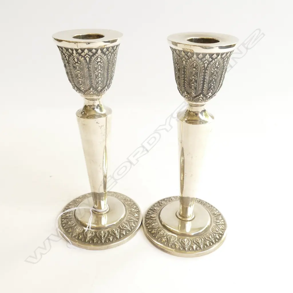 PR SIAM SILVER CANDLESTICKS Image 1++