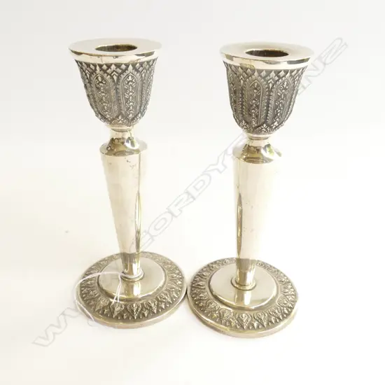 PR SIAM SILVER CANDLESTICKS