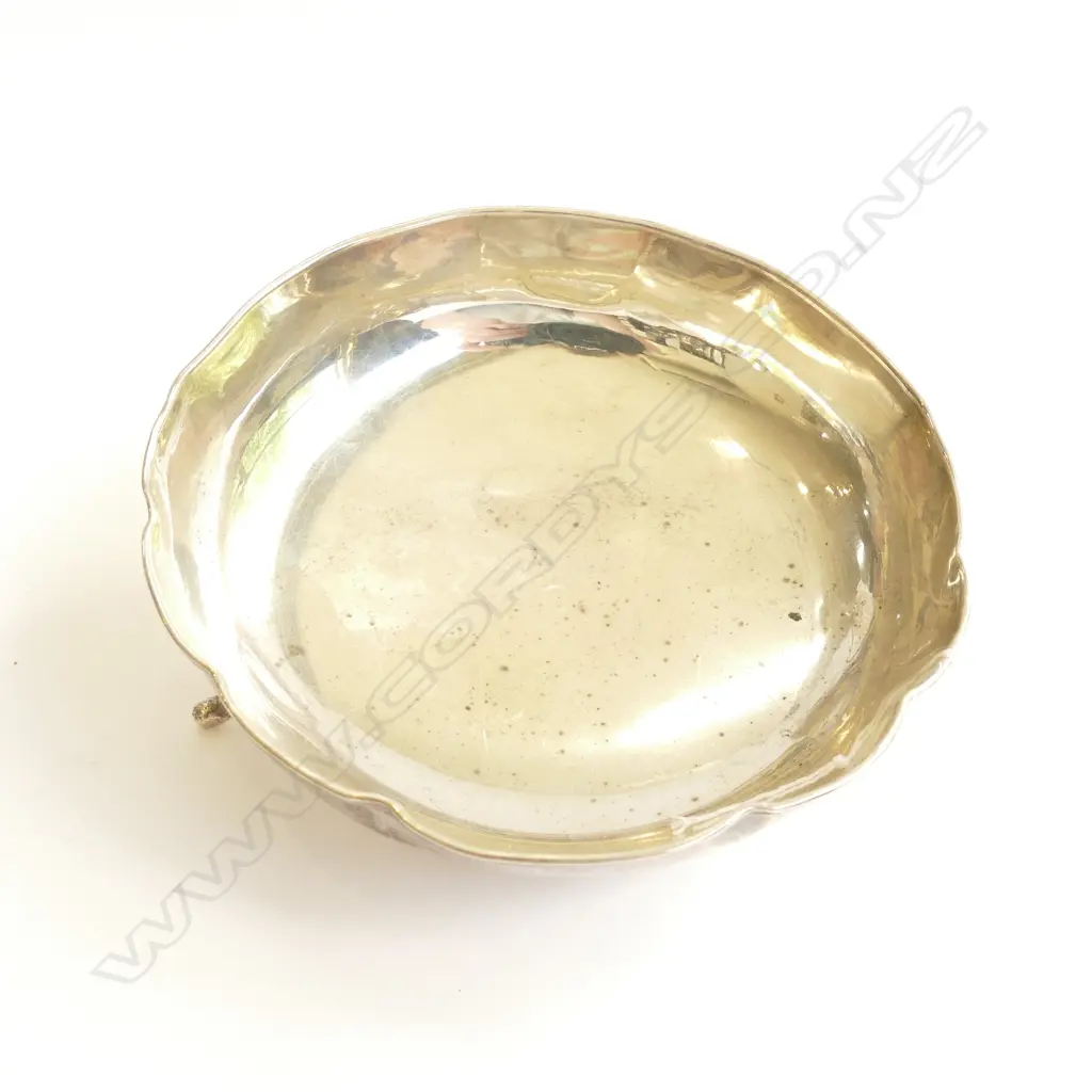 INDONESSIAN DJOKJA SILVER OFFERING DISH Image 1++