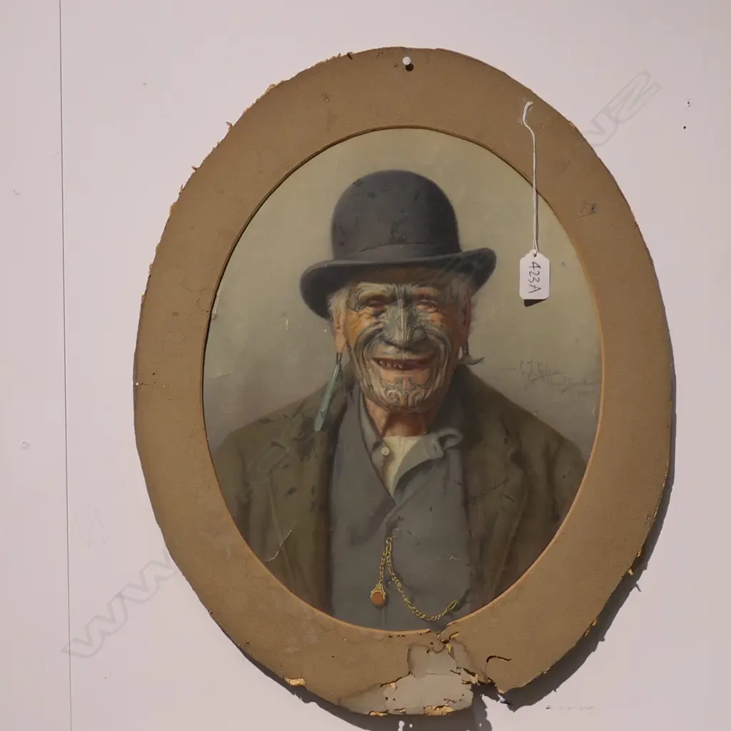 C F GOLDIE CHROMOLITHOGRAPH 'A GOOD JOKE'  Image 1++