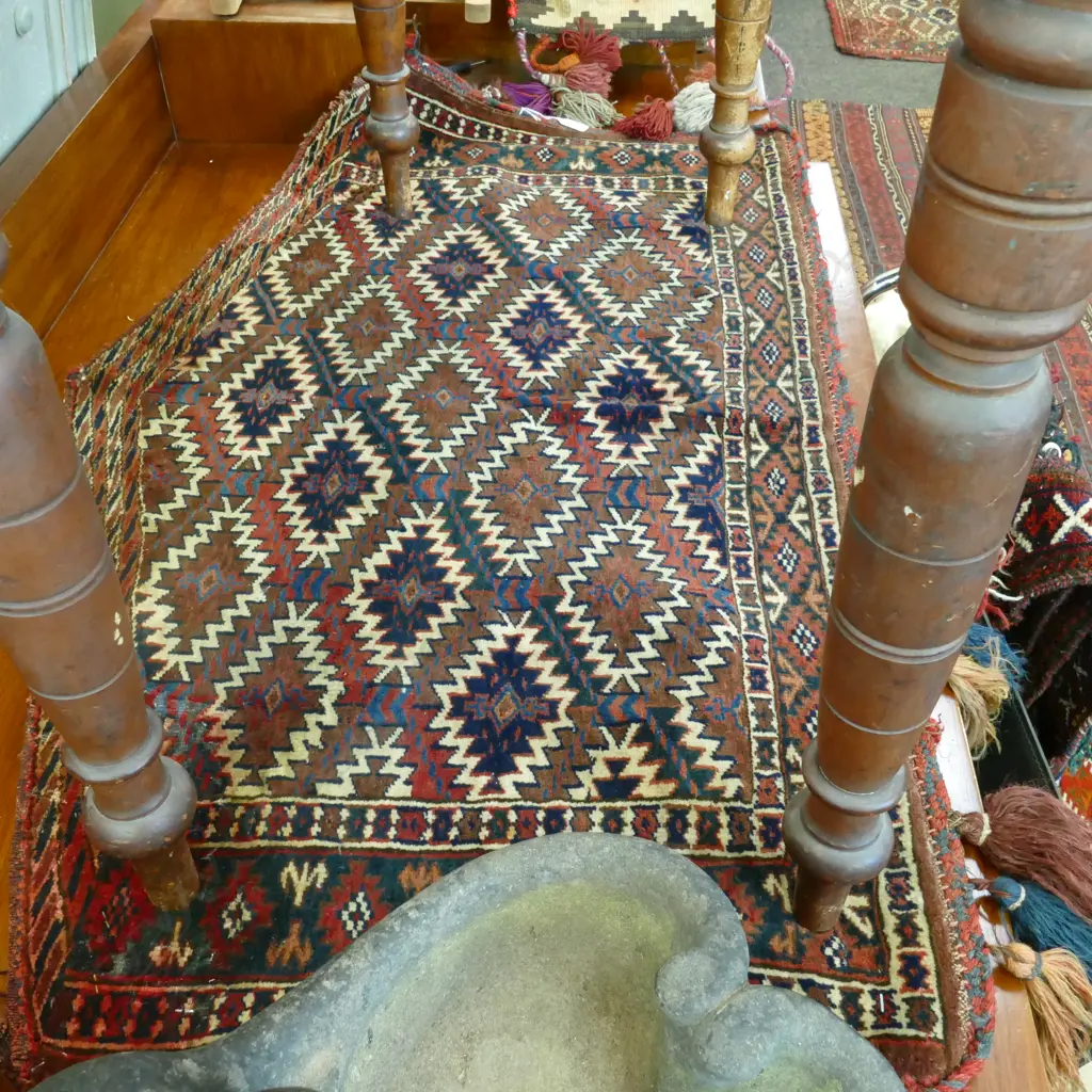 TURKOMAN CAMEL FLANK PIECE OLD Image 1++