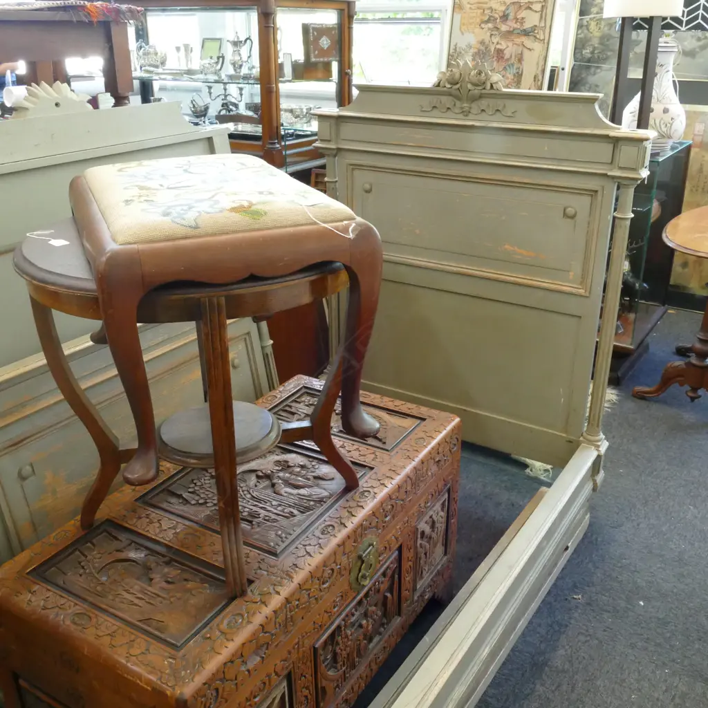 PR DISTRESSED ANTIQUE FRENCH COUNTRY STYLE SINGLE BED FRAMES W. 1040MM + BASES / MATTRESSES Image 1++