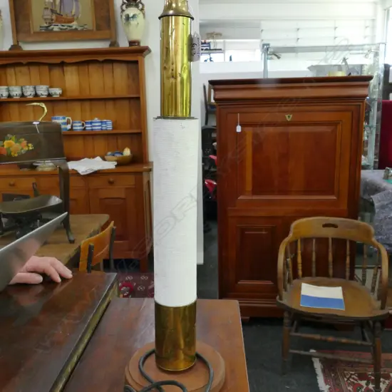 BRONZE LAMP 600MM H NO PLUG NO SHADE